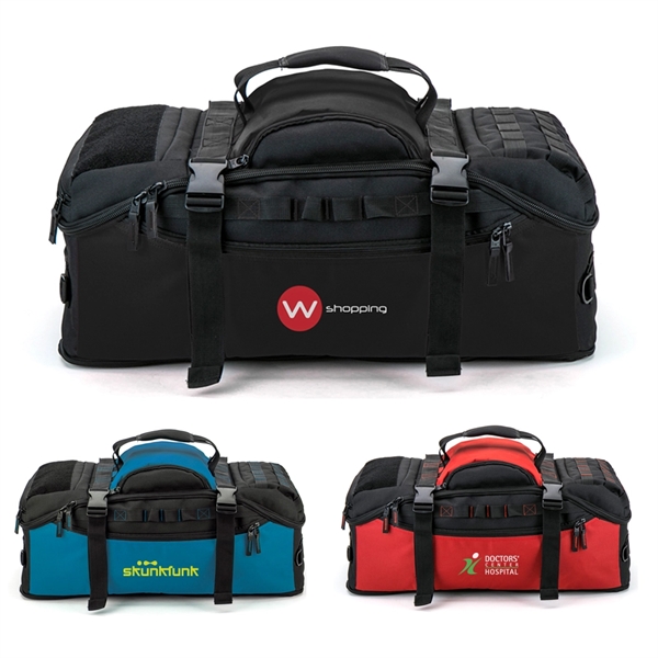 Large Travel Duffel Bag Convertible Backpack - Image 1