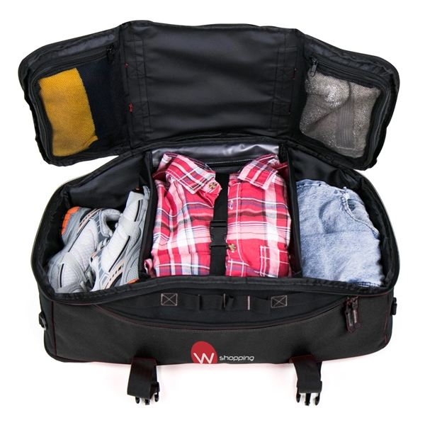 Large Travel Duffel Bag Convertible Backpack - Image 5