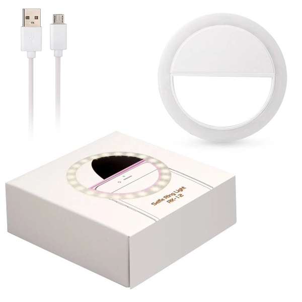 Mini LED Rechargeable Selfie Ring Light - Image 4