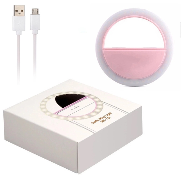 Mini LED Rechargeable Selfie Ring Light - Image 5