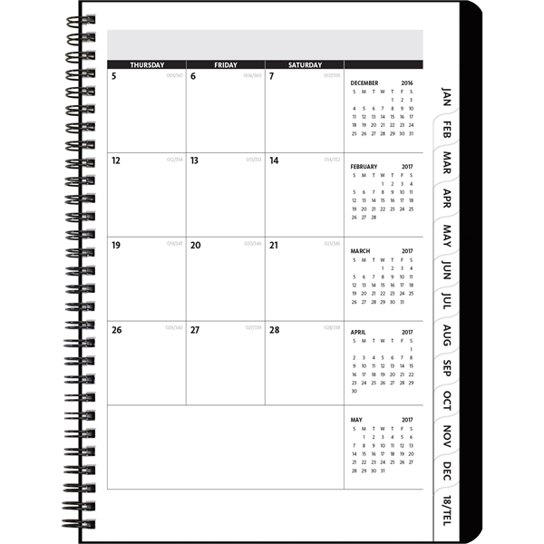 Value Flex Planner Wrap - Large Monthly Calendar - Image 3