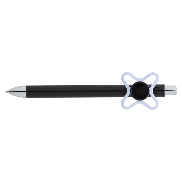 Pinwheel Spinner Clip Pen - Image 2