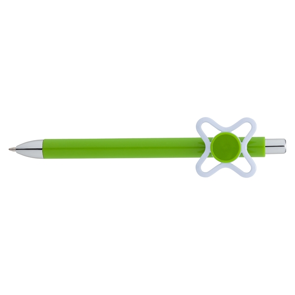 Pinwheel Spinner Clip Pen - Image 4
