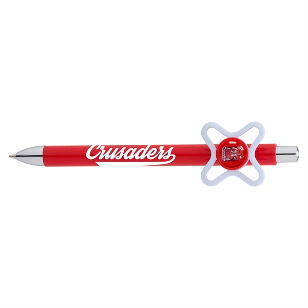 Pinwheel Spinner Clip Pen - Image 6