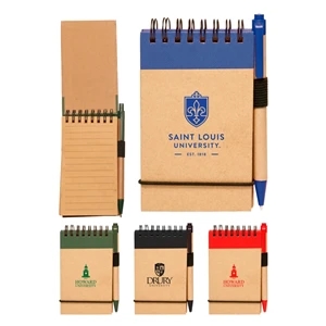 Union Printed, Eco Notebook Jotter w/ Matching Pen