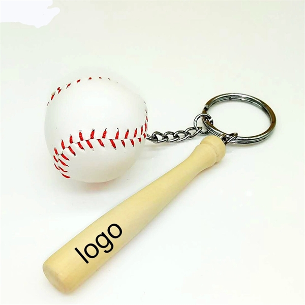 Baseball Keychain - Image 1