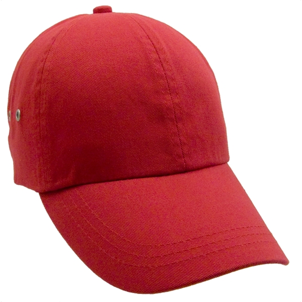 Unconstructed washed Cotton Twill Polo Cap - Image 7