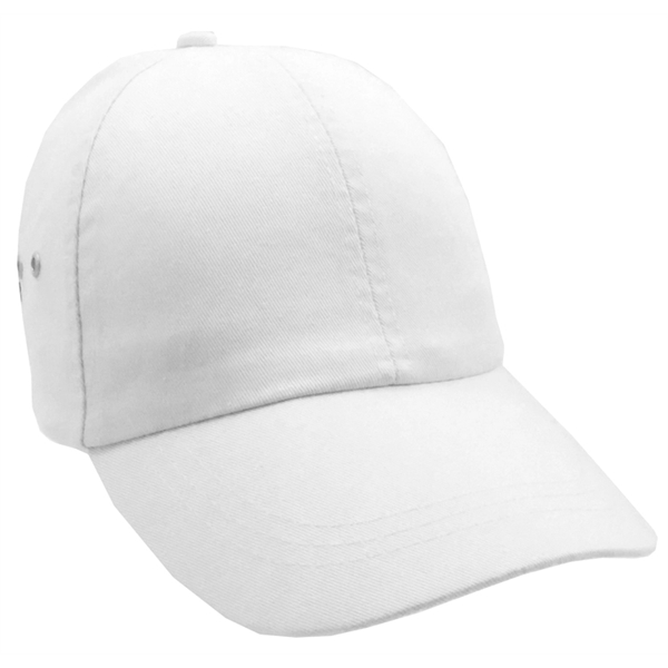 Unconstructed washed Cotton Twill Polo Cap - Image 8