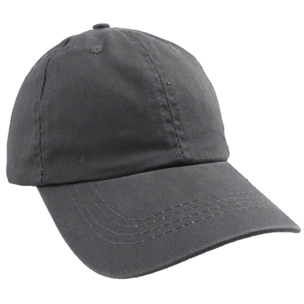 Unconstructed Chino Washed Cotton Twill Cap - Image 3