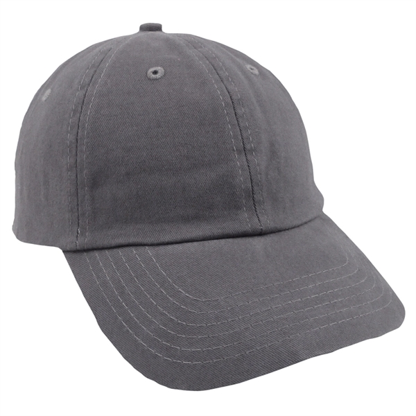 Unconstructed Deluxe Cotton Washed Brushed Cap - Image 5