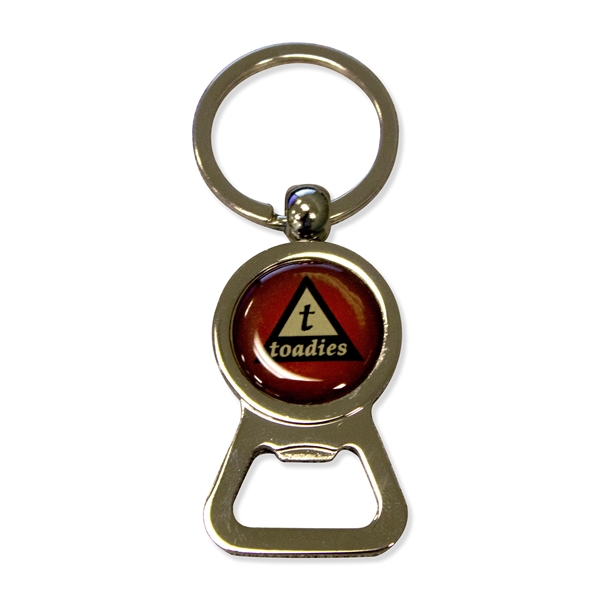 Zinc Keychain- Bottle Opener
