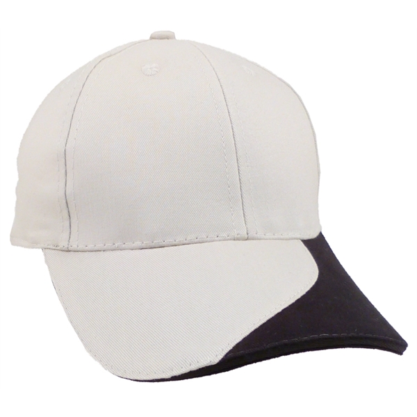 The Slash-Structured Brushed Cotton Twill Cap - Image 5