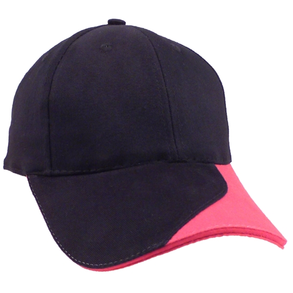 The Slash-structured Brushed Cotton Twill Cap - Image 2