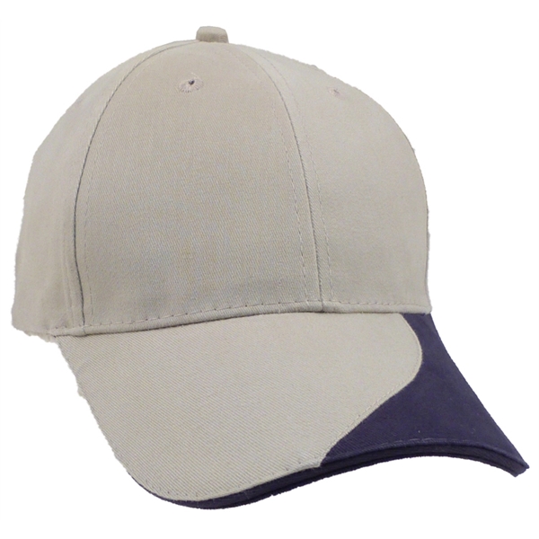 The Slash-structured Brushed Cotton Twill Cap - Image 3