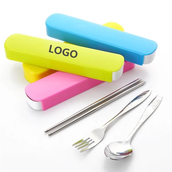 Cutlery Set with Travel Box - Image 2