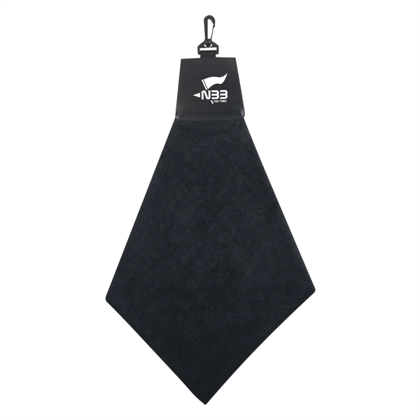 Triangle Fold Golf Towel - Image 2