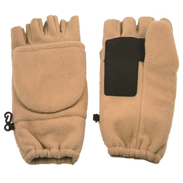 Fingerless Mittens With Flap - Image 5