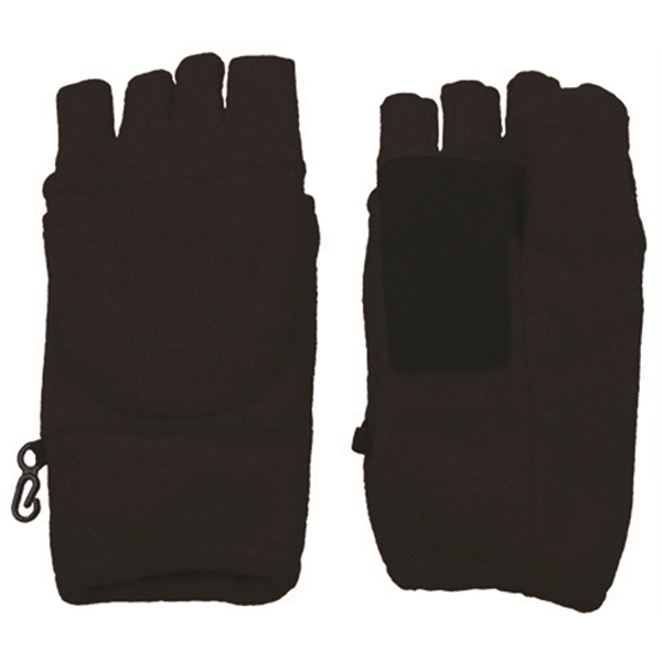 Fingerless Mittens With Flap - Image 2