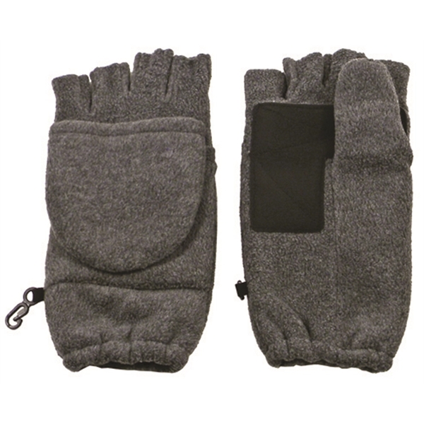 Fingerless Mittens With Flap - Image 4