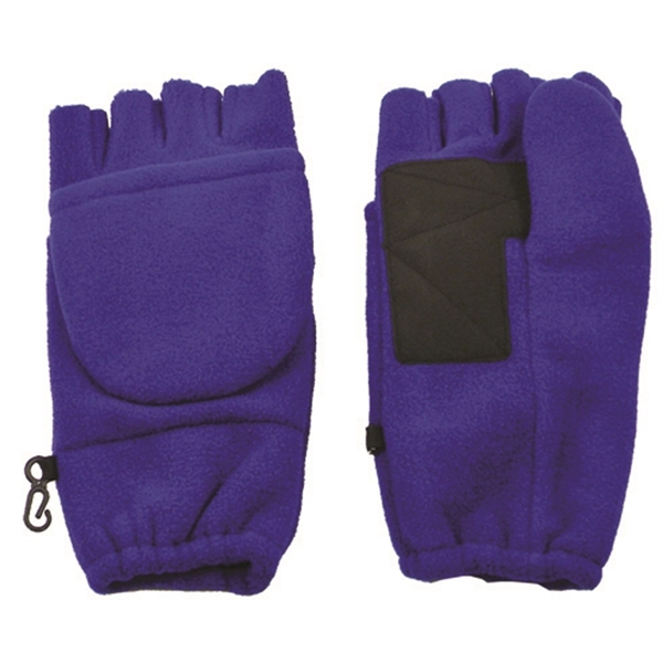 Fingerless Mittens With Flap - Image 8