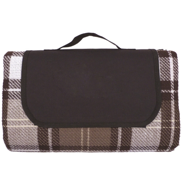 Outdoor plaid blanket - Image 3
