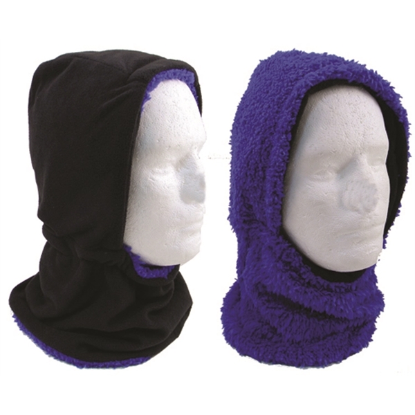 Reversible Neck Warmer With Hat - Image 4