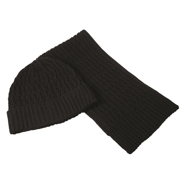DELUXE BEANIE & SCARF SET - Image 2