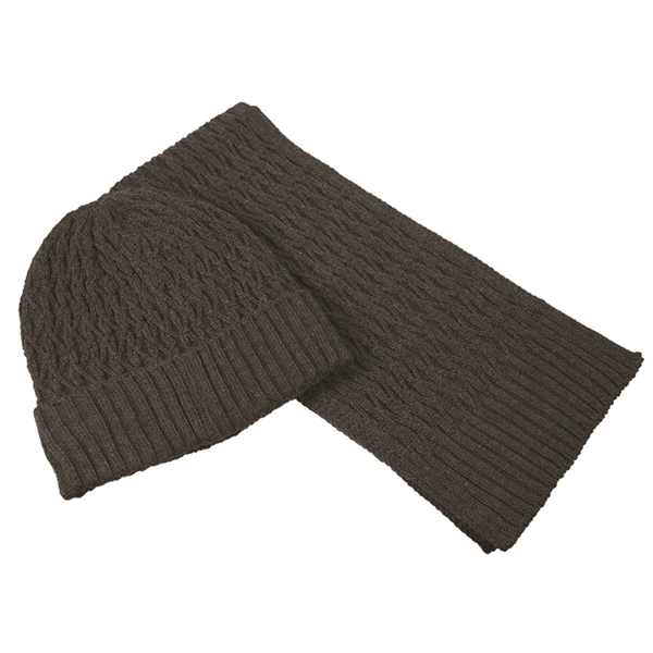 DELUXE BEANIE & SCARF SET - Image 4