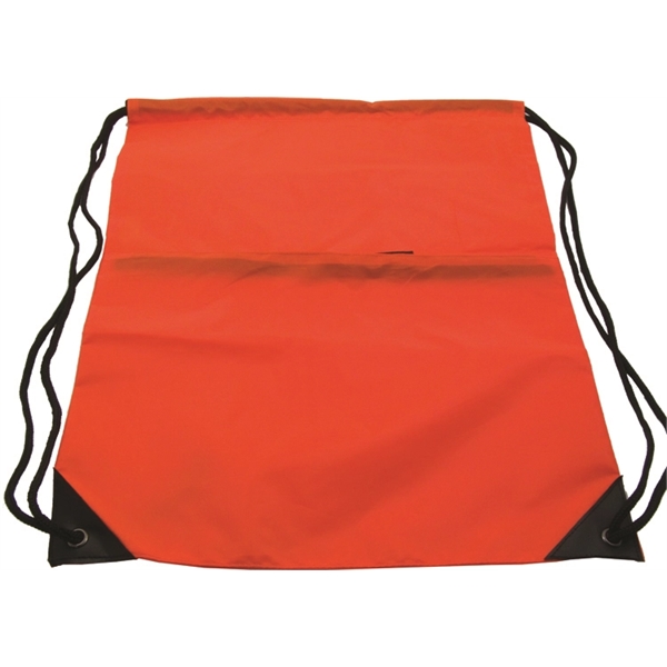 Drawstring bag with pocket - Image 8