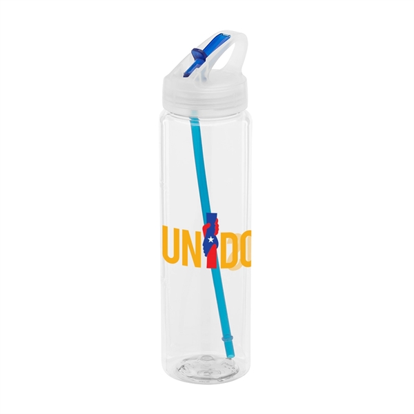 32 oz PET Plastic Water Bottle - Image 2