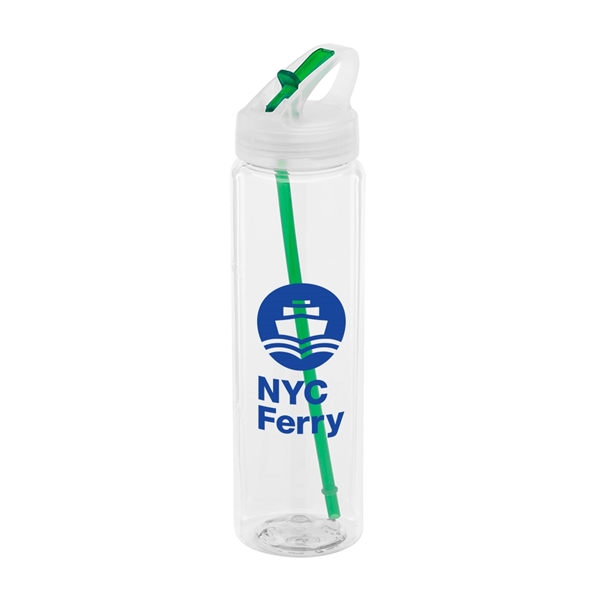 32 oz PET Plastic Water Bottle - Image 3
