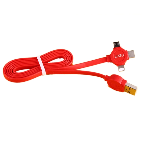 3-in-1 Lightning & Micro USB Charging Cable - Image 2