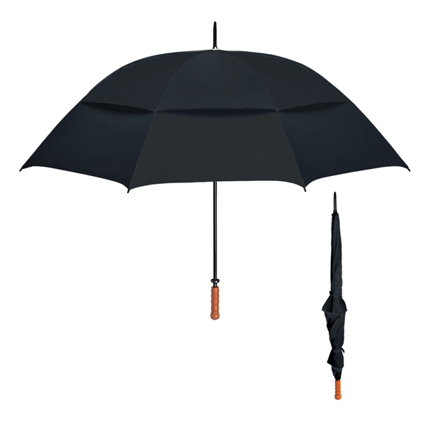 68" Arc Windproof Vented Umbrella - Image 3
