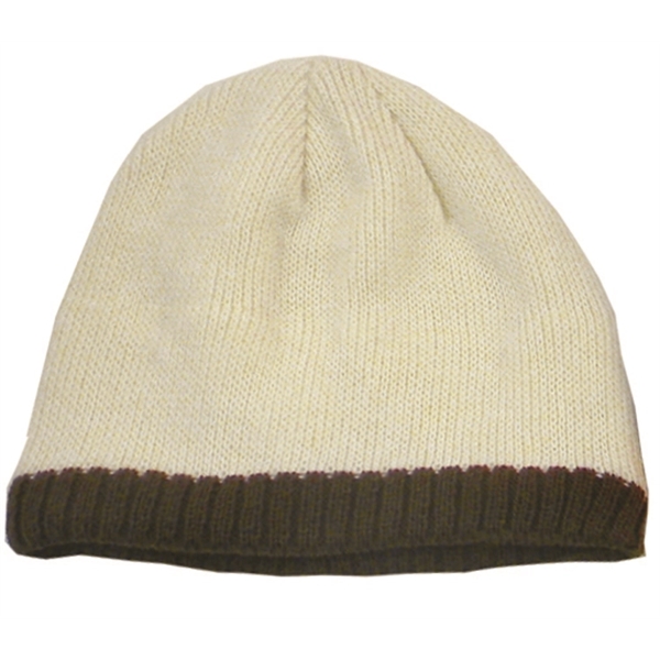 Knitted Beanie With Fleece Ear Lining - Image 6