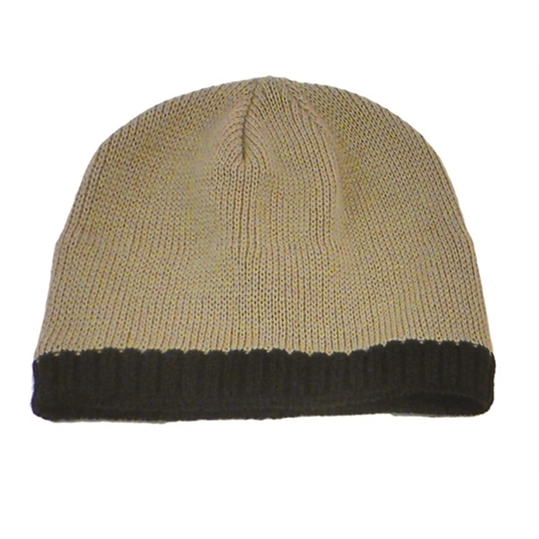 Knitted Beanie With Fleece Ear Lining - Image 7