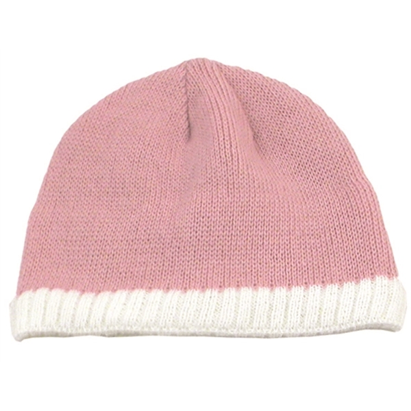 Knitted Beanie With Fleece Ear Lining - Image 9