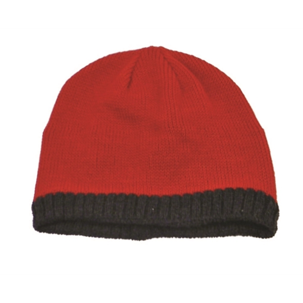 Knitted Beanie With Fleece Ear Lining - Image 10