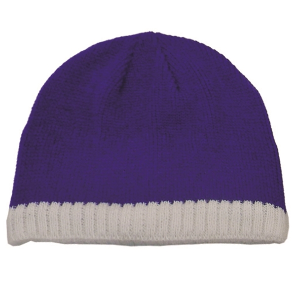 Knitted Beanie With Fleece Ear Lining - Image 11