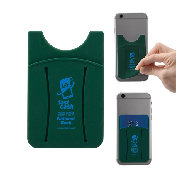 Finger Grip Cell Phone Card Holder - Image 4