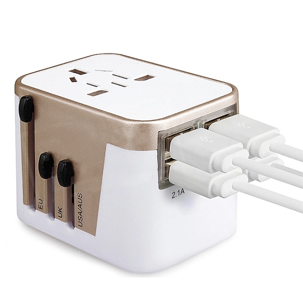 Travel Universal Power Plug USB Adapter - Image 4