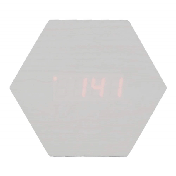 Modern Hexagon LED Clock - Image 9