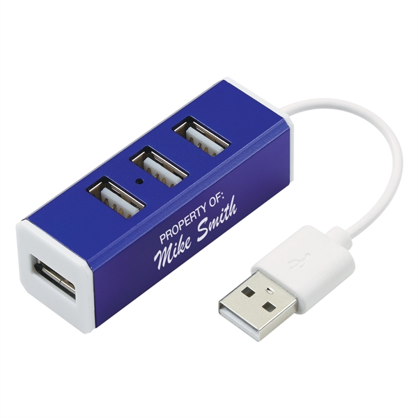 4-Port Aluminum USB Hub - Image 2