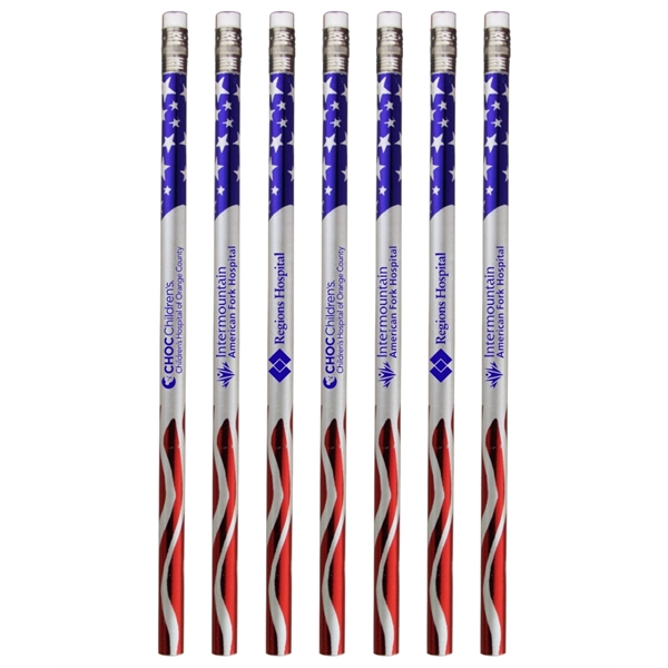Patriotic USA Pencil - Image 1