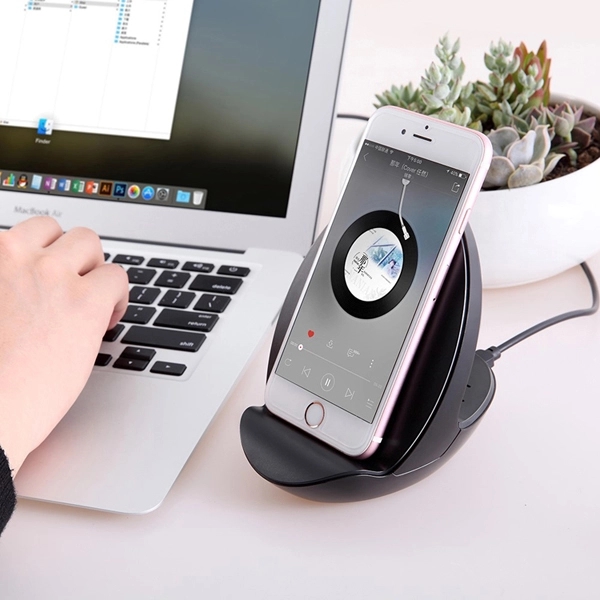 3 in 1 Wireless Charger, Bluetooth Speaker and Phone Stand - Image 1