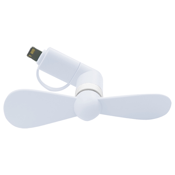 Portable mini fans for cell phone, power bank, tablet - Image 7