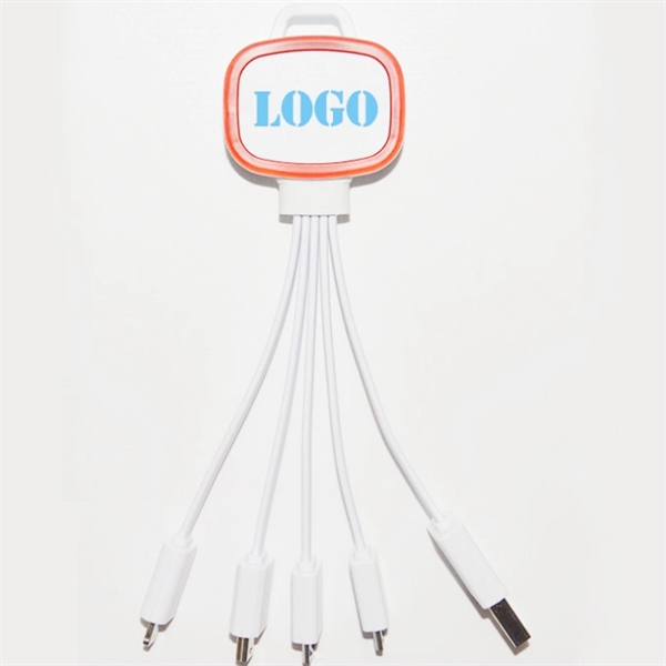 4-in-1 Charger Cable with LED light - Image 4