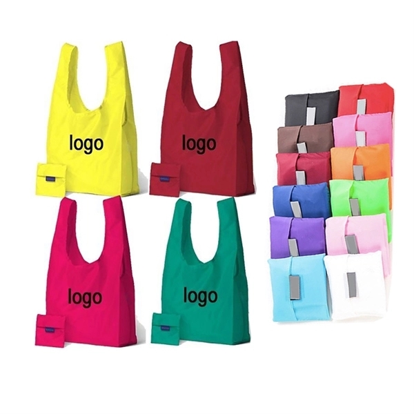 Folding Reusable Grocery  Tote Bags - Image 1