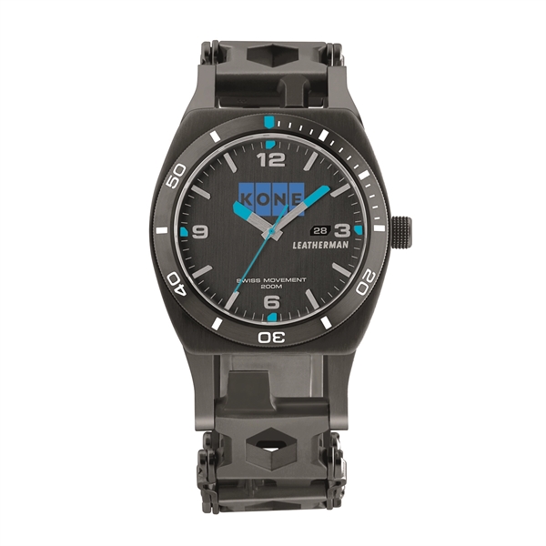 Leatherman® Tread Tempo Black Multi Tool Watch - Image 1