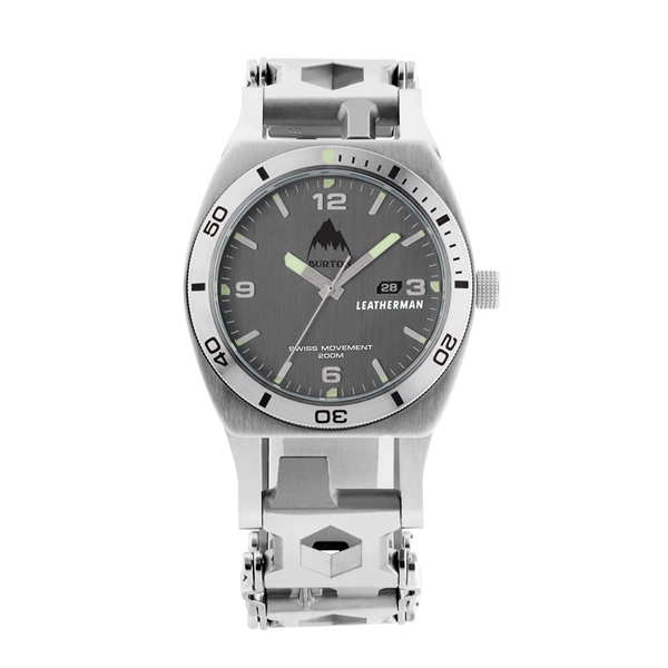 Leatherman® Tread Tempo Silver Multi Tool Watch - Image 1