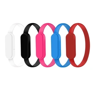 Bracelet Wristband USB Data Transfer & Charging Cable 2 in 1